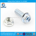 non-standard customize colour Zinc plated Gr5 carbon steel flange bolt